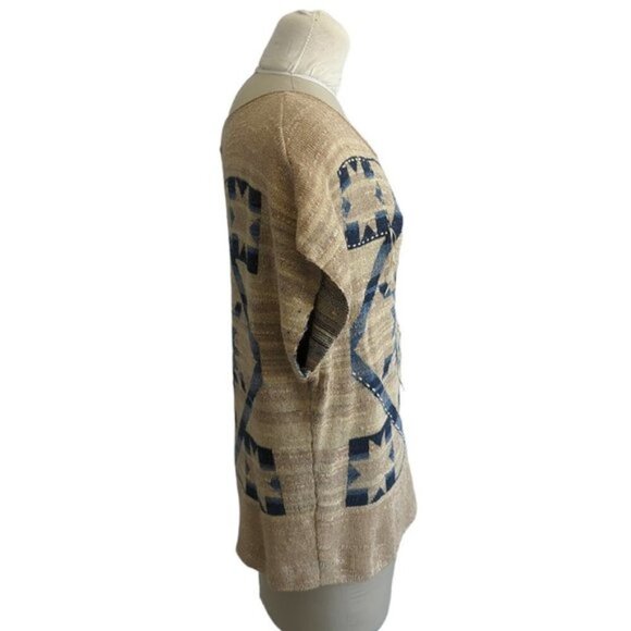 Ralph Lauren Denim & Supply Aztec Print Knit Top - Picture 2 of 5